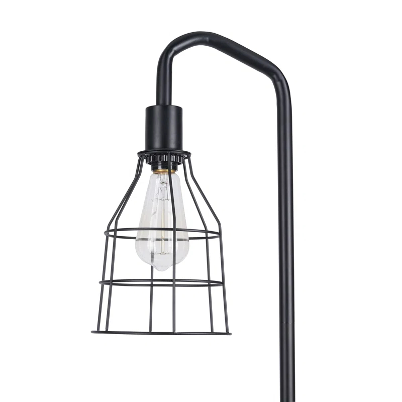 Catalina Lighting 60'' Black Arched Floor Lamp