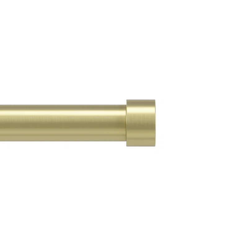 Umbra CAPPA Adjustable Single Steel Curtian Rod