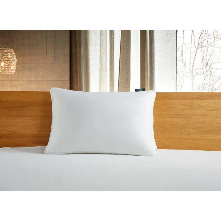 Serta Serta 300 Thread Medium Down Bed Pillow