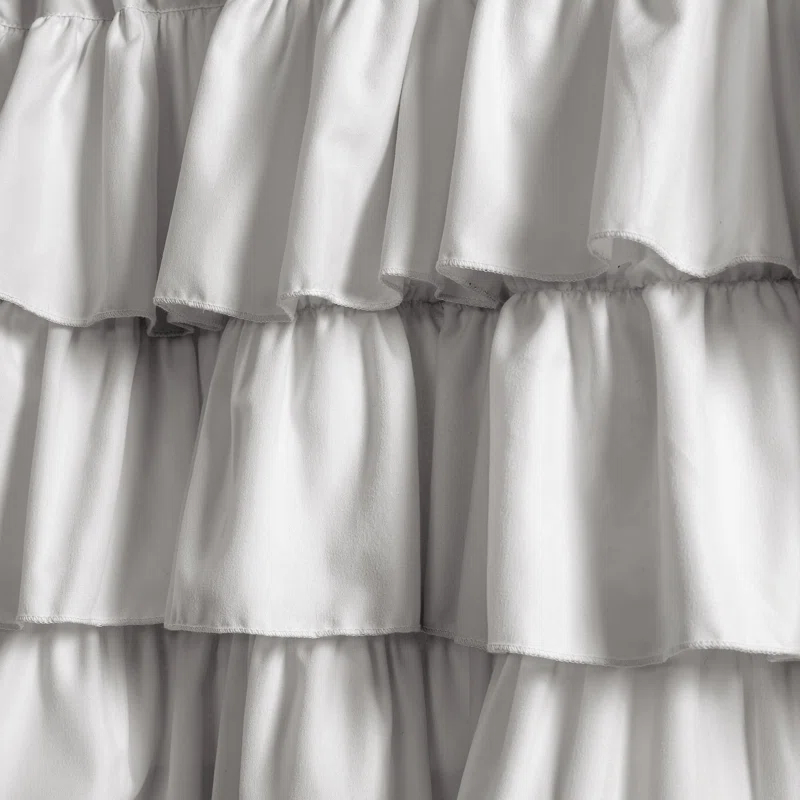Belle Ruffled 84'' W Window Valance