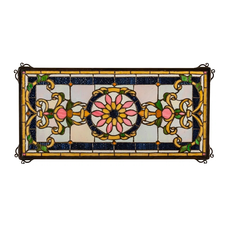 Meyda Lighting Meyda Tiffany & Stained Glass Novelty & Humor Window Panel