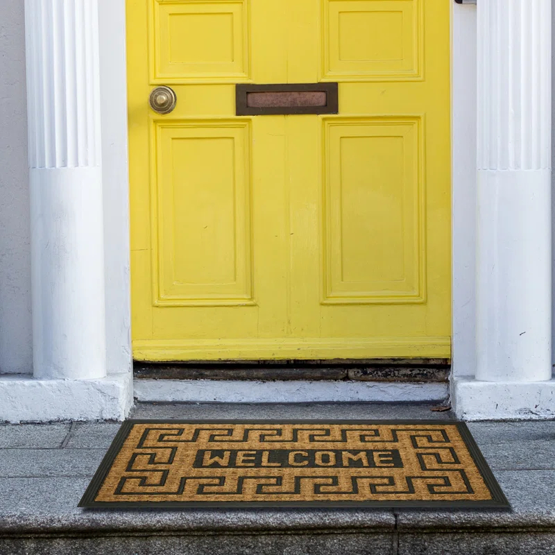 Geometric Outdoor Doormat