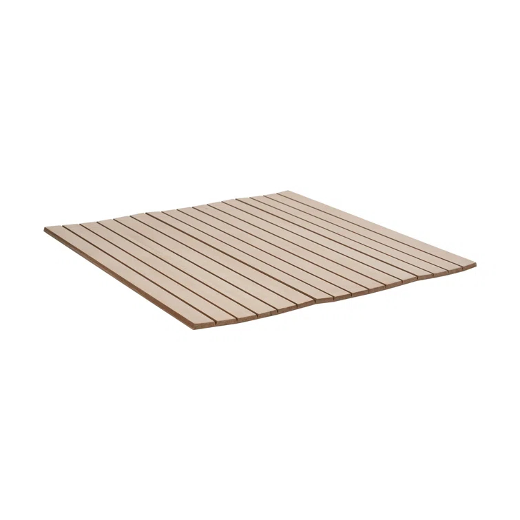 Architectural Products by Outwater L.L.C. Outwater 4Ft Wide X 8Ft High X 5/32In Thick Unfinished Maple Veneer Decorative Wall Tambour Panel With 3/4In 30-Degree Groove Slats – Flexible