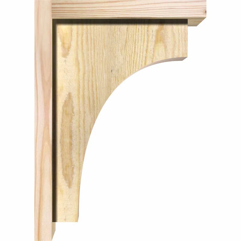 Ekena Millwork Huntington Corbel w/Backplate