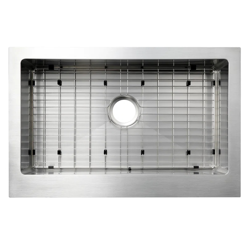 CMI 482-6767 Lapeer 31'' L Farmhouse / Apron Single Bowl Stainless Steel Kitchen Sink