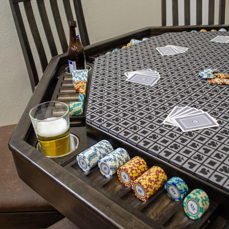 American Furniture Classics American Furniture Classics 54'' 8 - Player Poker Table
