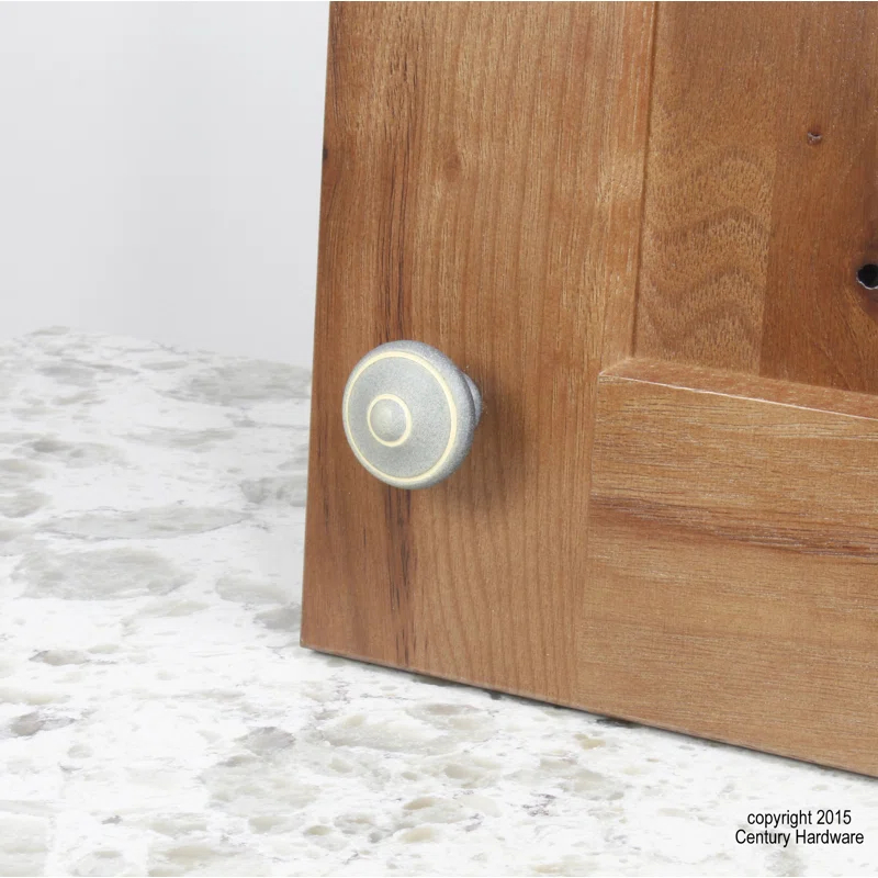 Handpainted Country 1 3/16" Diameter Round Knob