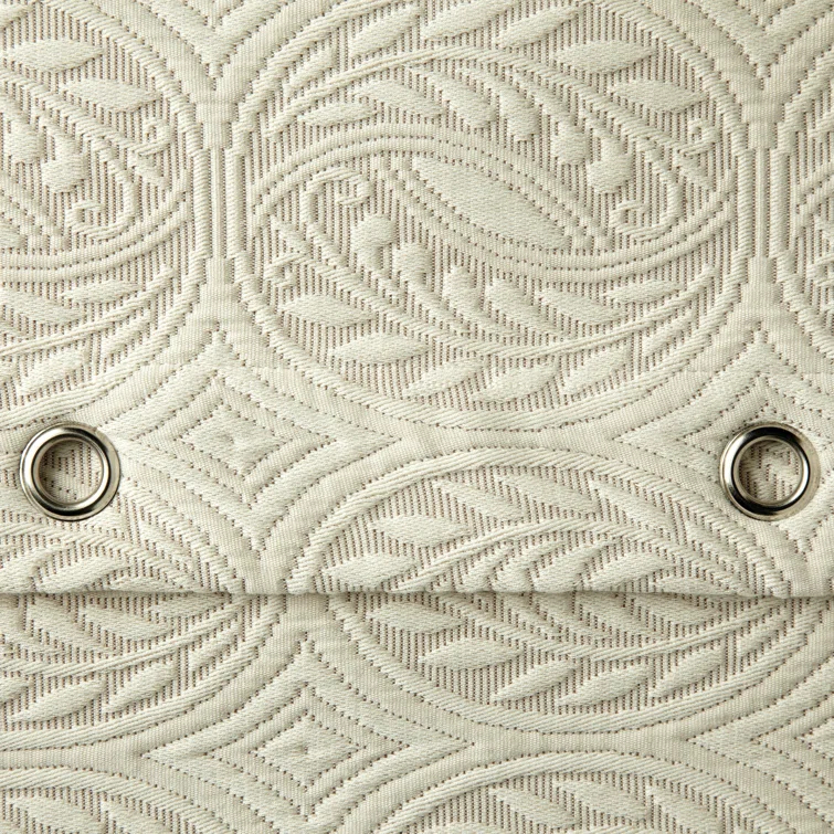 Vienna Linen Matelasse Patterned Shower Curtain