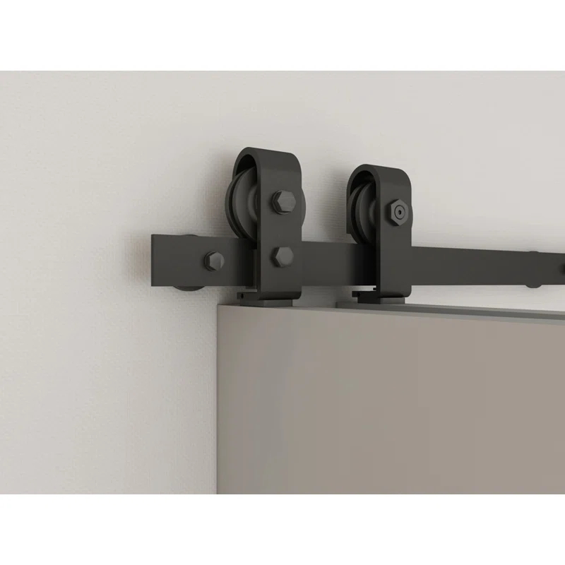 Calhome 80'' Solid Wood Louvered Bi-Fold Door