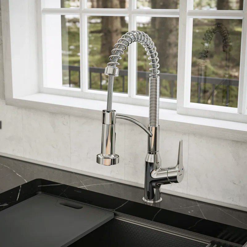 Karran KKF215C Karran Scottsdale Pull Down Touchless Kitchen Faucet