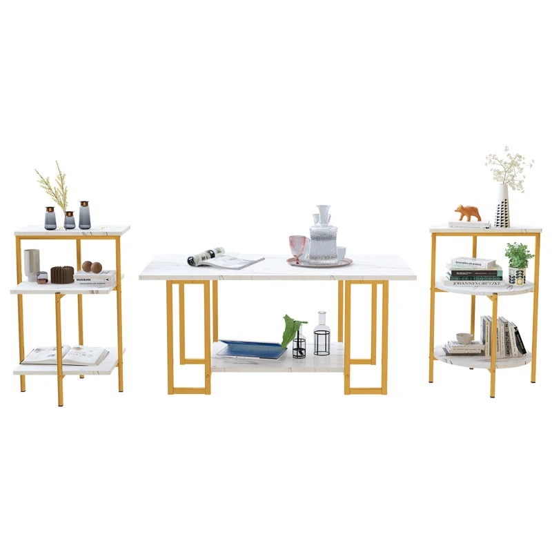Latitude Run® 3 - Piece Living Room Table Set