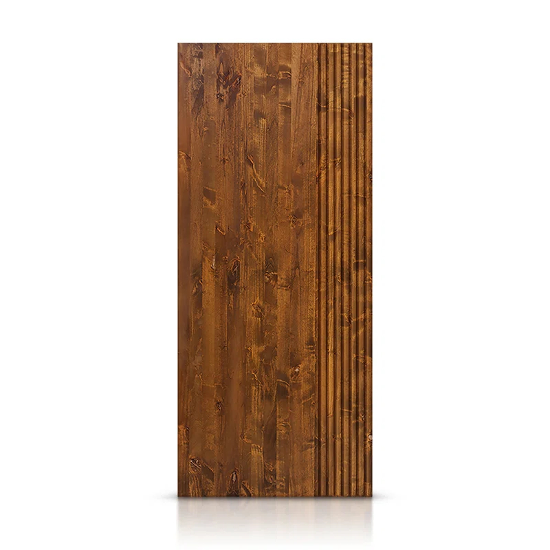 Calhome Paneled Pine Wood Standard Door