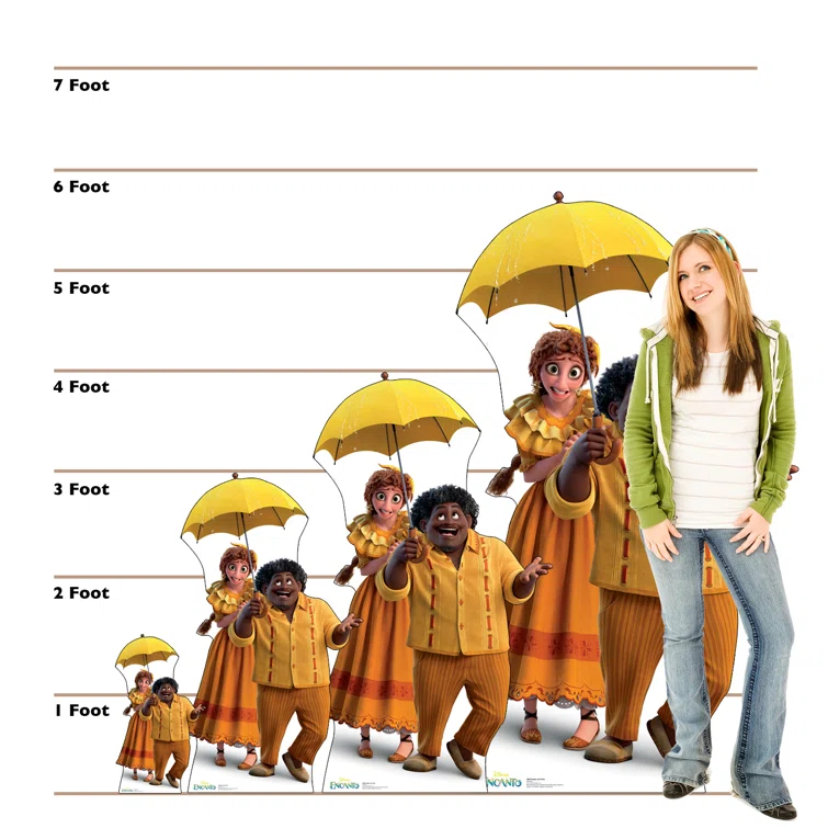 Advanced Graphics Pepa and Felix 18 inches Tall - Encanto