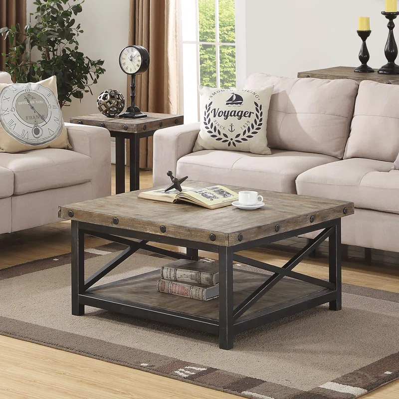 Trent Austin Design® Keppler Solid Wood Top Coffee Table
