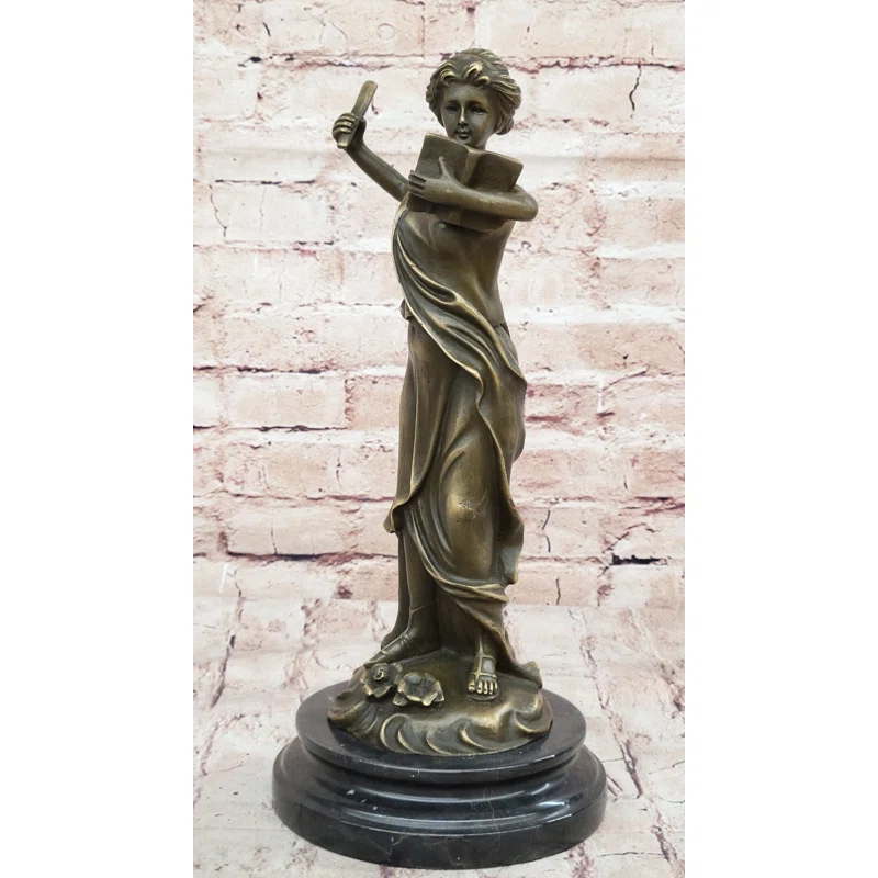 Bloomsbury Market Athena Greek Goddess Mythological Figure Bronze Sculpture Original Art By Milo