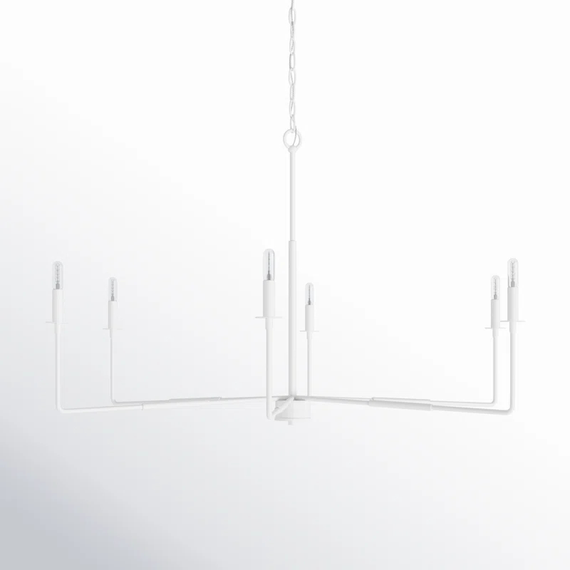 Alysa 6 - Light Dimmable Classic / Traditional Chandelier