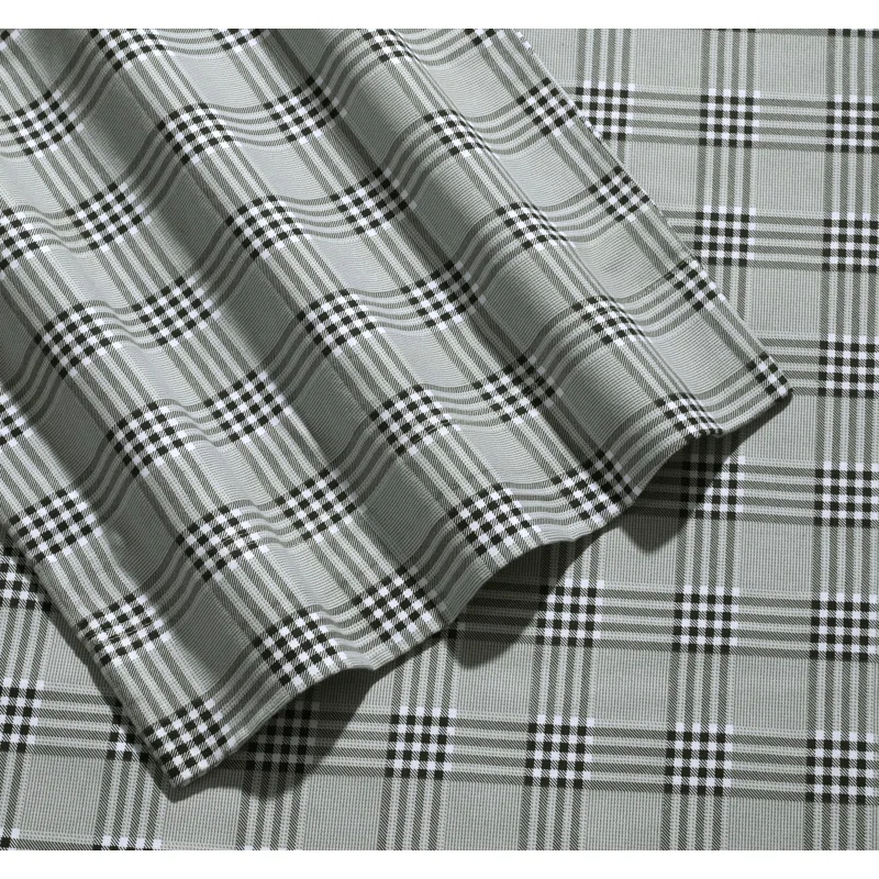 Tribeca Living Cozy Flannel Plaid Sheet Set