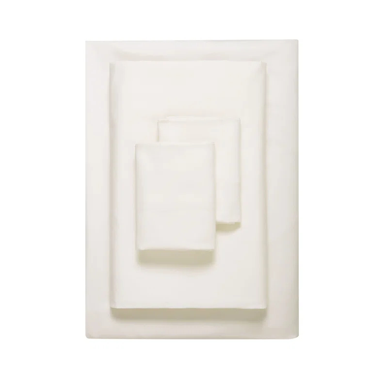 Vera Wang Vera Wang T800 Sateen Solid CVC Sheet Set