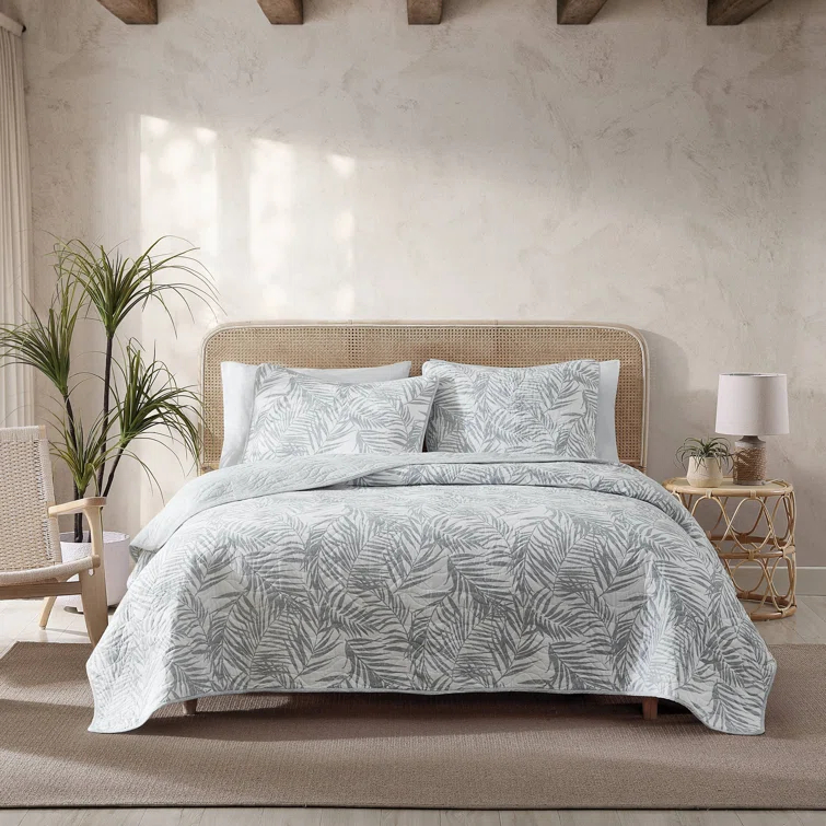 Tommy Bahama Home Tommy Bahama Palmday Cotton Reversible Quilt Set
