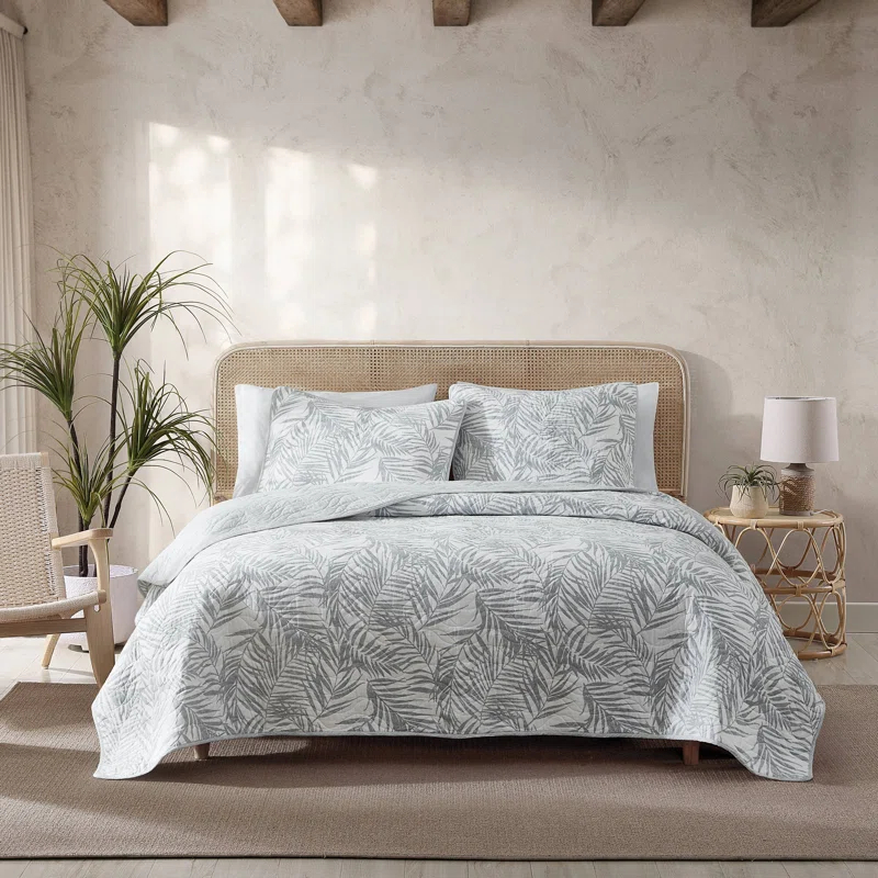 Tommy Bahama Home Tommy Bahama Palmday Cotton Reversible Quilt Set