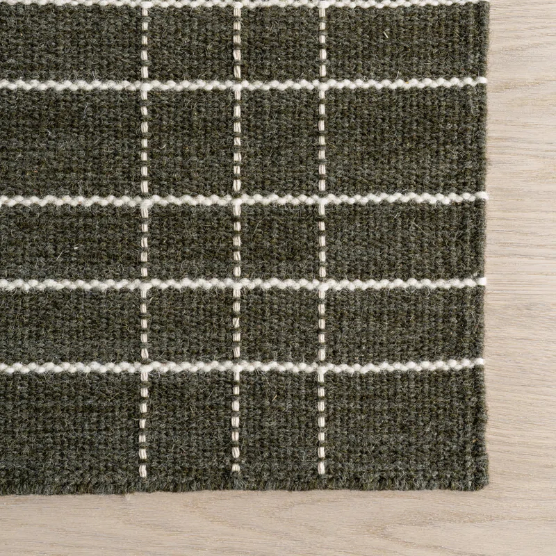 Laurel Foundry Modern Farmhouse® Charlie Plaid Wool Area Rug