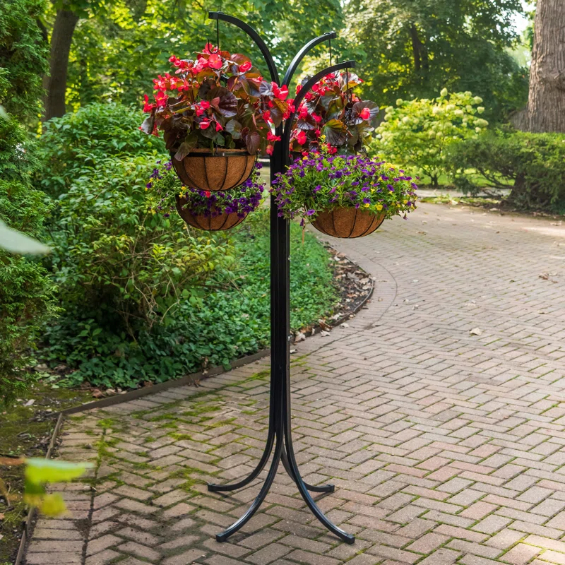 Red Barrel Studio® Bowersock Metal Weather Resistant Plant Stand