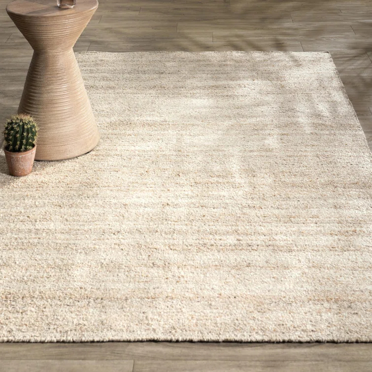Villa by Classic Home Blythe Hand Woven Performance Natural Fabric Rug