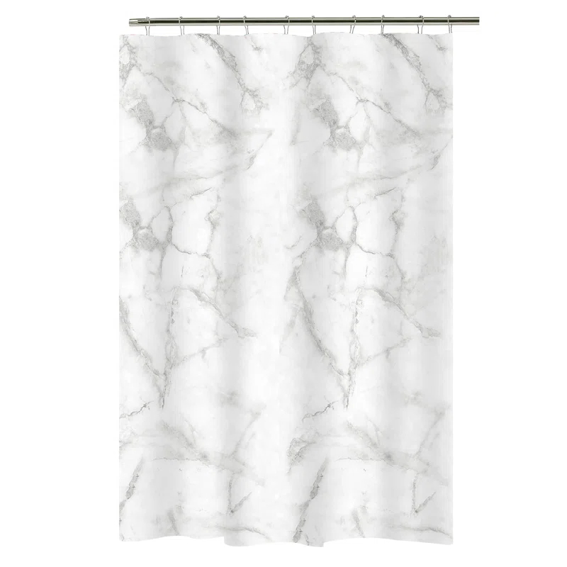 Bath Bliss Abstract Shower Curtain