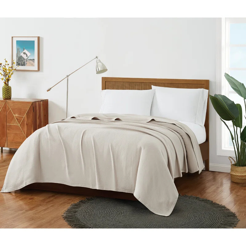 FRYE FRYE Cotton Woven Blanket