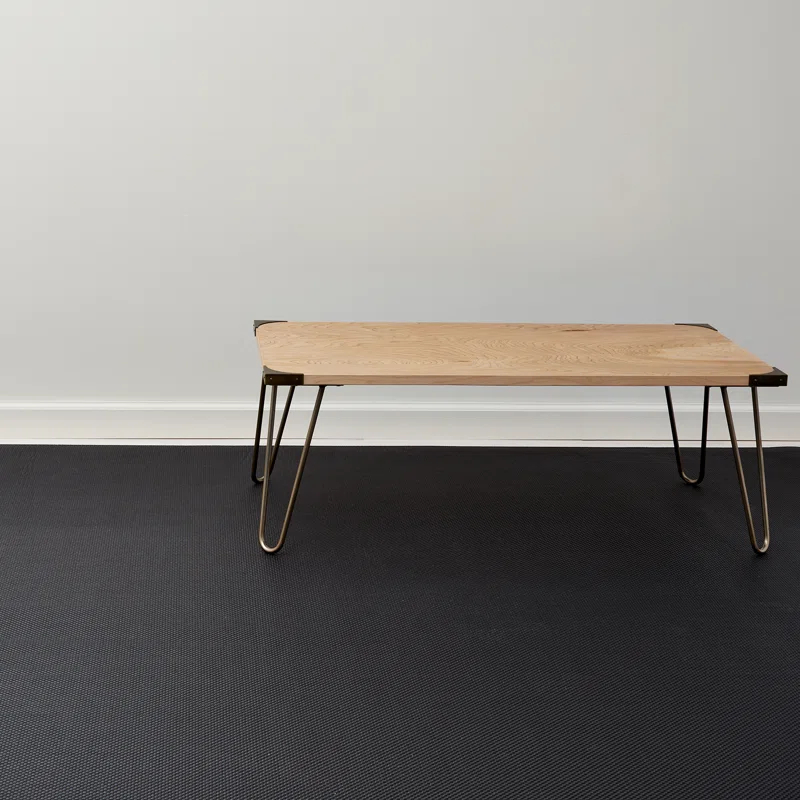 Basketweave Solid Color Rug
