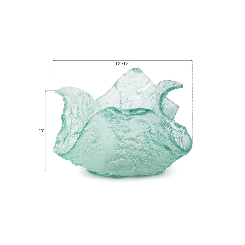 Phillips Collection Bubble Glass Decorative Bowl