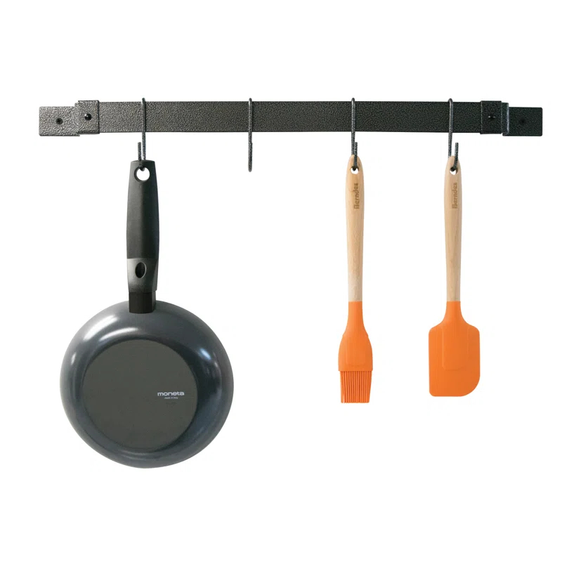 Range Kleen Steel Straight Wall Mounted Pot Rack