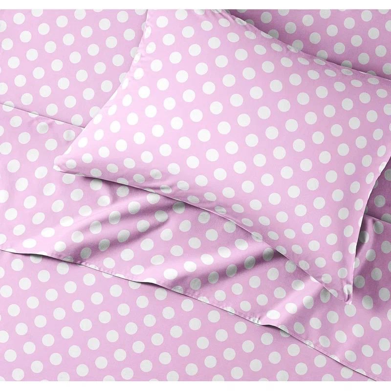 CGK Linens 4 Piece Kids Microfiber Sheet Set - Wrinkle Free - Cute, Cozy, Soft