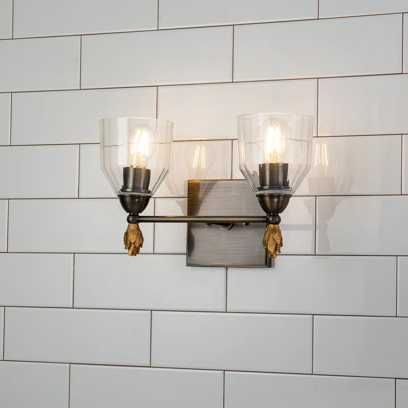 Rosdorf Park Stiefel 2 - Light Dimmable Vanity Light