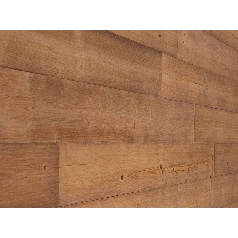 Architectural Products by Outwater L.L.C. 5-1/8" X 46-1/2" x 3/16" Peel and Stick Solid Wood Wall Paneling