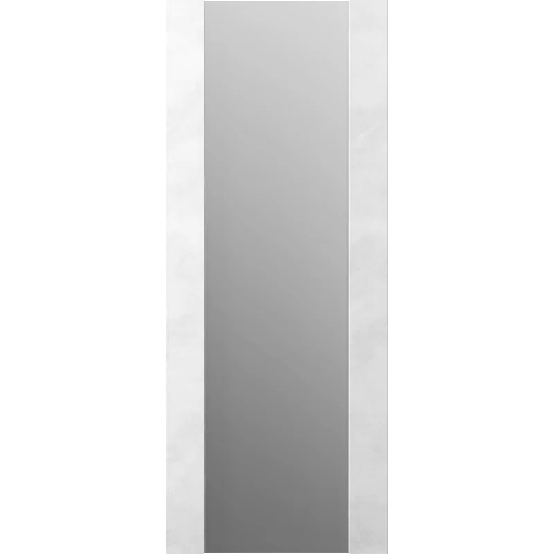 Belldinni Avon 202 Manufactured Wood and Full Lite Frosted Glass Composite Standard Door Slab
