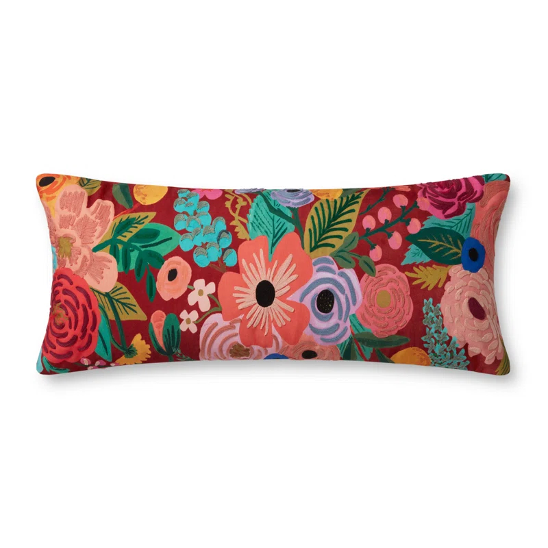 Rifle Paper Co. x Loloi Rifle Paper Co. X Loloi Garden Party Rust Pillow