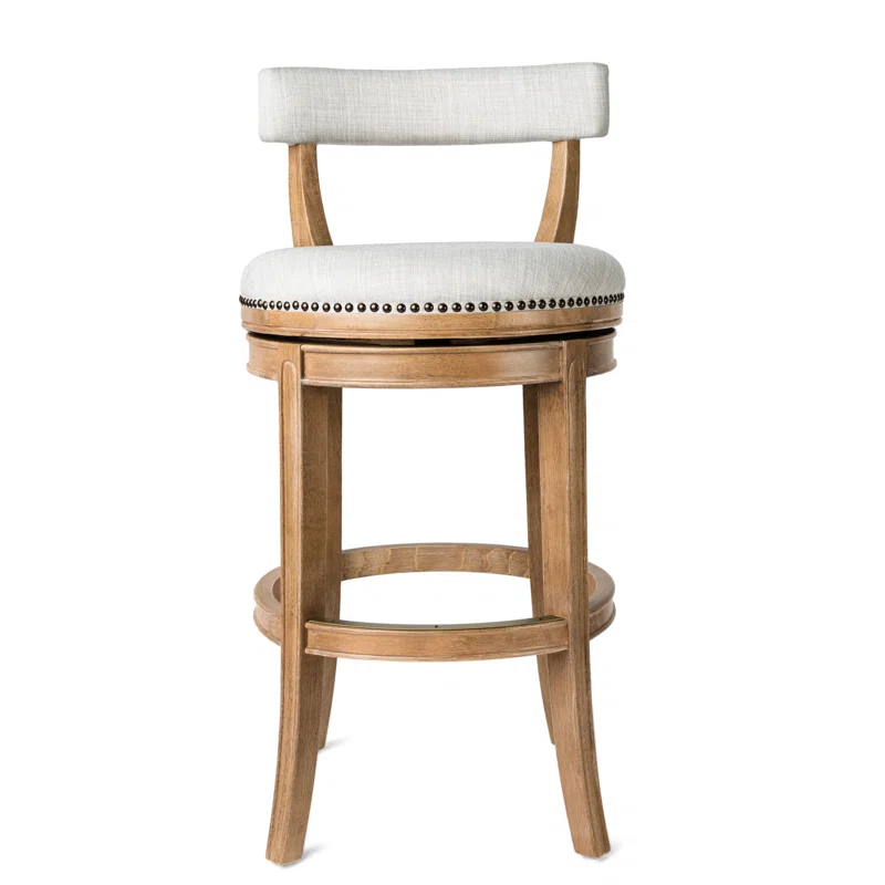 Maven Lane Maven Lane Alexander Stool with Fabric Upholstery