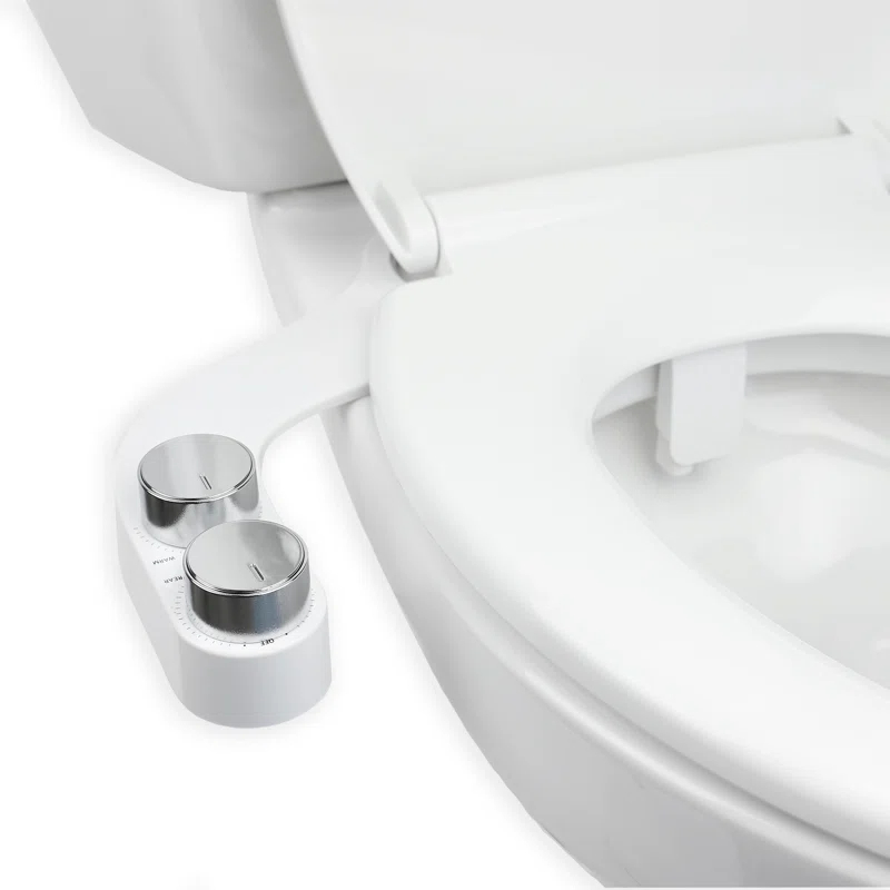 Brondell FSR-25 FSR-25 Freshspa Comfort+ Bidet Attachment, Dual Temp, Dual Nozzles