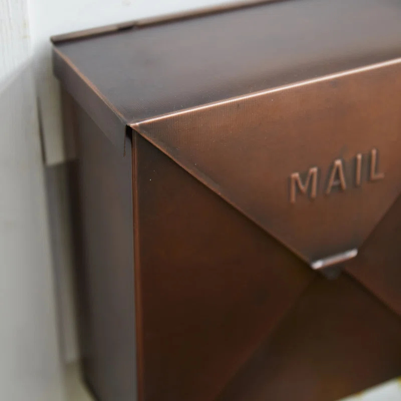 Rockford Aluminum Wall Mounted Mailbox