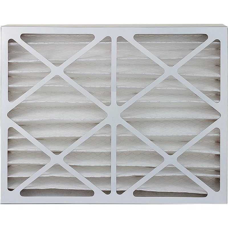Filterbuy 18x24x4 Air Filter MERV 8, Pleated HVAC AC Furnace Filters Replacement (Set of 5)