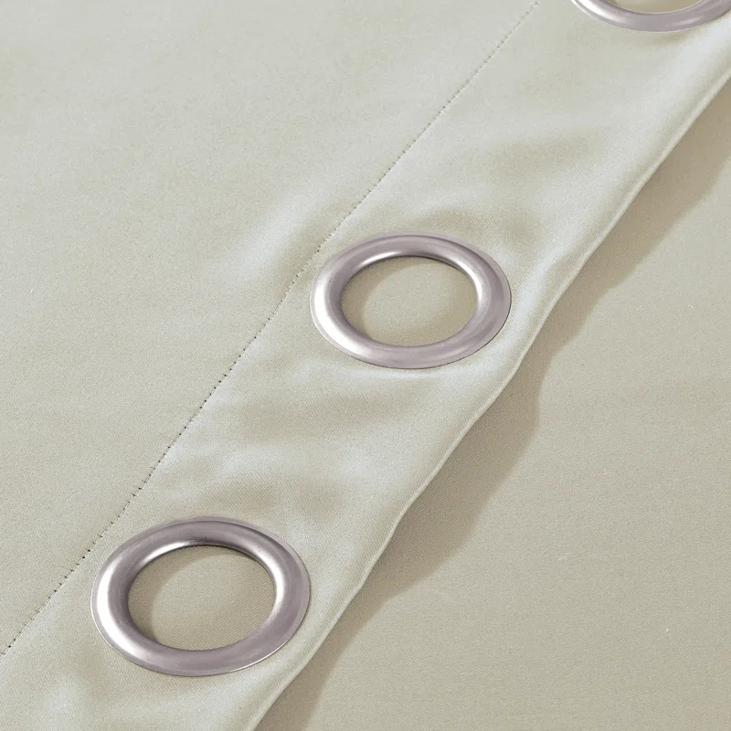 Home Soft Things Solid Blackout Curtain Panel (Set of 2)