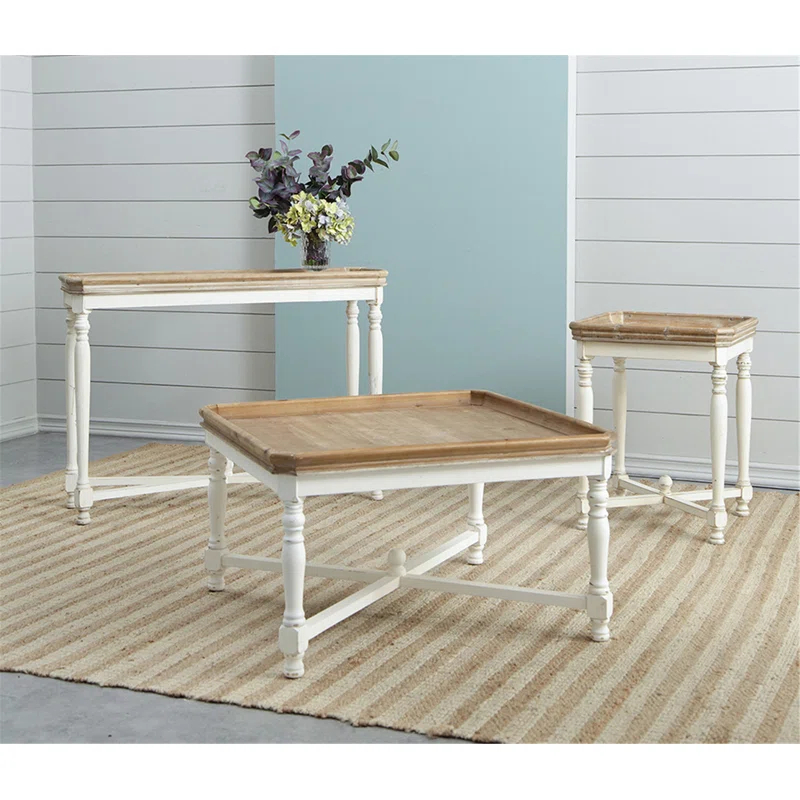 August Grove® Versatile Wooden Console Table for Stylish Home Decor and Functional Use