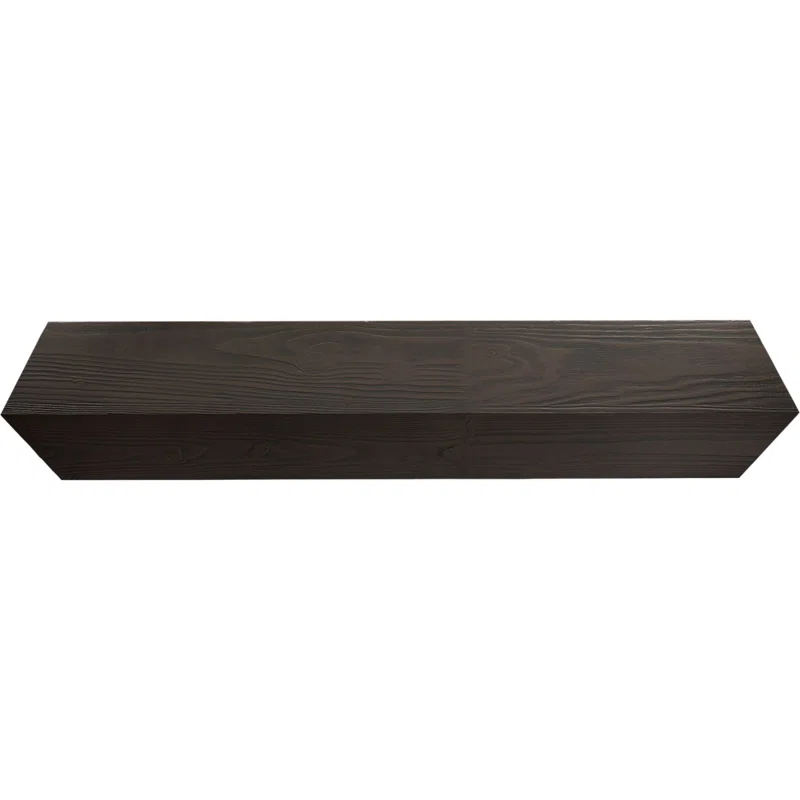 Ekena Millwork Sandblasted Endurathane Faux Wood 3-Sided Ceiling Beam (U-beam)
