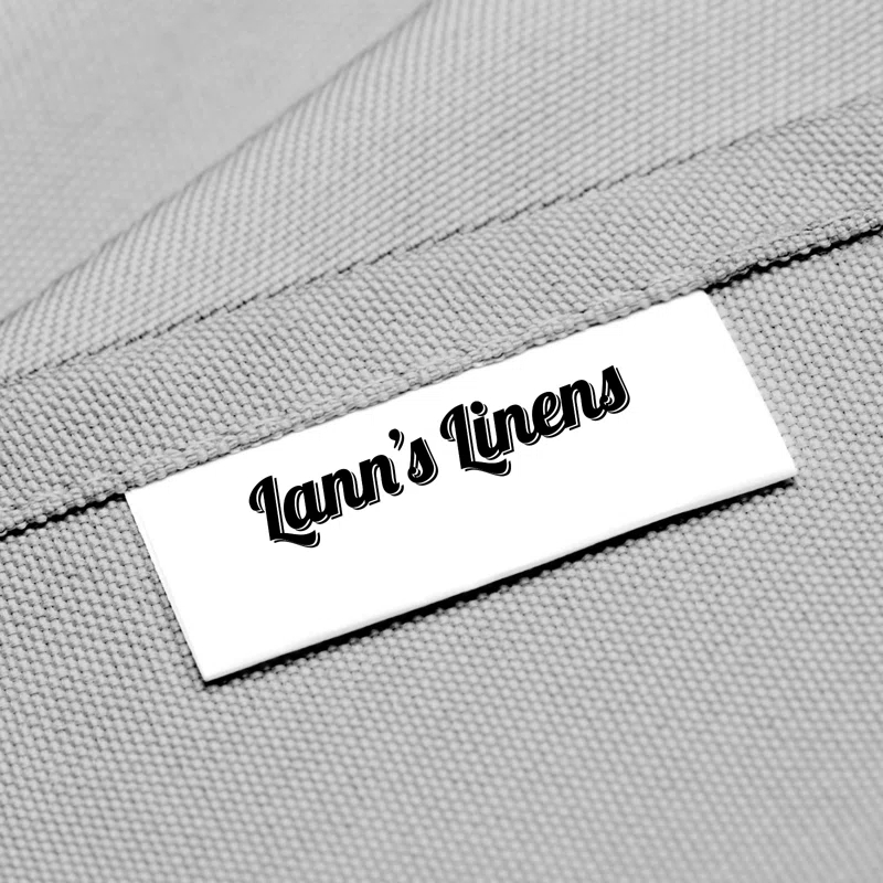 Lann's Linens Solid Color Rectangular Tablecloth (Set of 10)
