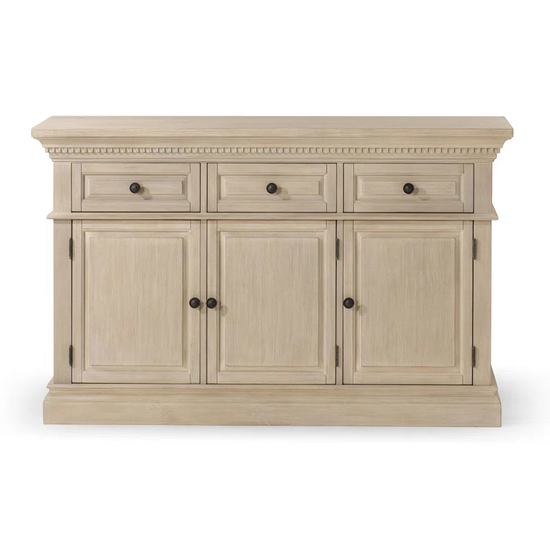 Maven Lane Theo Wooden Sideboard in Antiqued Finish