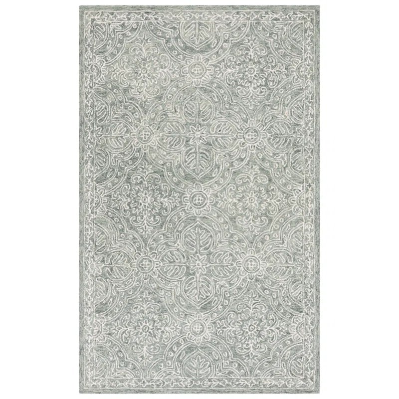 Lauren Ralph Lauren Lauren Ralph Lauren Hand Tufted Wool Damask Rug