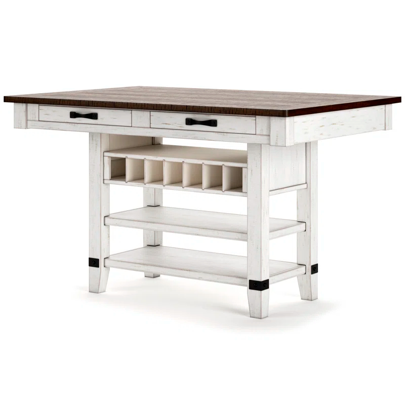 August Grove® Daiah Pine Dining Table