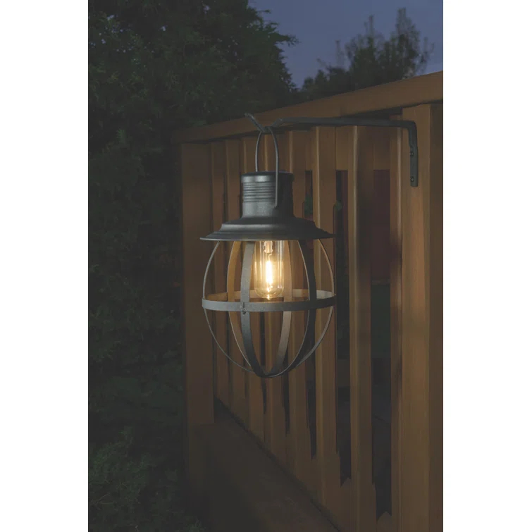 Xodus Innovations 12'' Battery Powered Integrated LED Outdoor Lantern