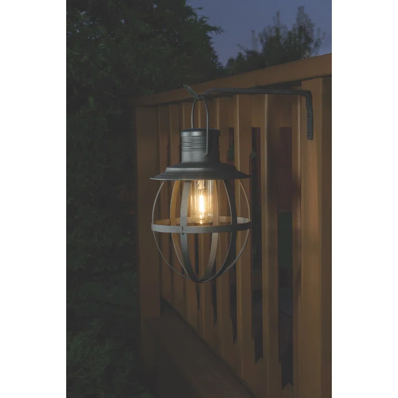 Xodus Innovations 12'' Battery Powered Integrated LED Outdoor Lantern